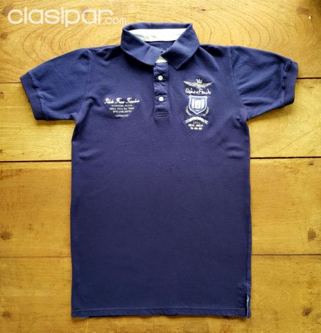 REMERA POLO MANGAS CORTAS COLOR AZUL | Clasipar Ropa y calzados - REMERA POLO MANGAS CORTAS COLOR AZUL