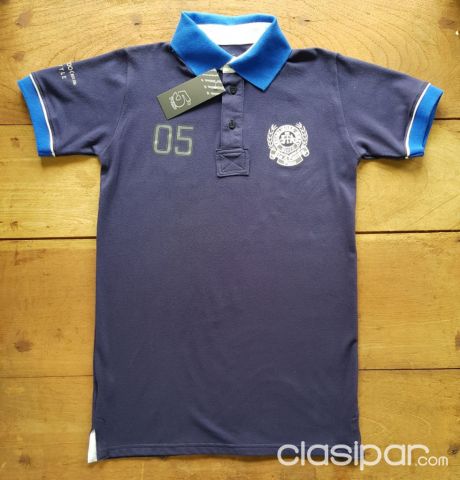 REMERA POLO MANGAS CORTAS COLOR CELESTE | Clasipar Ropa y calzados - REMERA POLO MANGAS CORTAS COLOR CELESTE