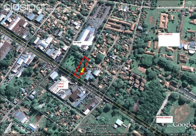 VENDO TERRENO SOBRE RUTA MCLA ESTIGARRIBIA | Clasipar Terrenos - VENDO TERRENO SOBRE RUTA MCLA ESTIGARRIBIA
