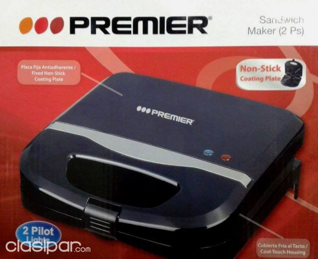 SANDWICHERA PREMIER | Clasipar Electrodomésticos - SANDWICHERA PREMIER