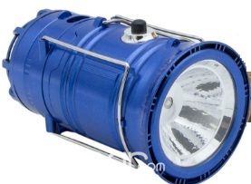 LINTERNA PARA CAMPING CON VENTILADOR COLOR AZUL | Clasipar Camping y pesca - LINTERNA PARA CAMPING CON VENTILADOR COLOR AZUL