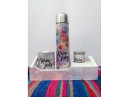 KIT DE TERMO + MATERO + BOMBILLA + YERBERO KIT DE TERMO + MATERO + BOMBILLA + YERBERO