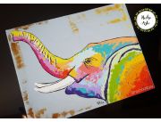 Cuadro Elefante | Hechoarte.Py Cuadro Elefante | Hechoarte.Py en Clasipar.com