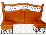 CABECERA PARA CAMA MARCA ACACIA DISEÑO COLONIAL | Clasipar Muebles - CABECERA PARA CAMA MARCA ACACIA DISEÑO COLONIAL