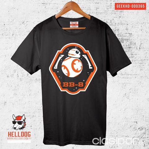 REMERA CON DISEÑO BB-8 PARA CABALLERO | Clasipar Ropa y calzados - REMERA CON DISEÑO BB-8 PARA CABALLERO