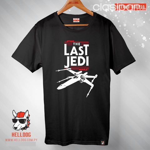 REMERA CON DISEÑO STAR WARS THE LAST JEDI PARA CABALLERO | Clasipar Ropa y calzados - REMERA CON DISEÑO STAR WARS THE LAST JEDI PARA CABALLERO