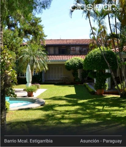 BO MCAL. ESTIGARRIBIA: ESPLENDIDA RESIDENCIA – 5 DORMITORIOS – 1.000 M2 – 650.000 USD | Clasipar Residencias / Mansiones - BO MCAL. ESTIGARRIBIA: ESPLENDIDA RESIDENCIA – 5 DORMITORIOS – 1.000 M2 – 650.000 USD