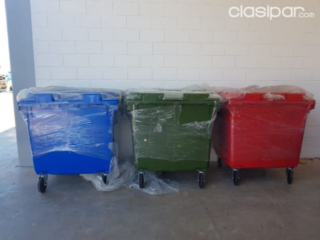 CONTENEDOR DE BASURA 1000 LTS | Clasipar Otras herramientas - CONTENEDOR DE BASURA 1000 LTS