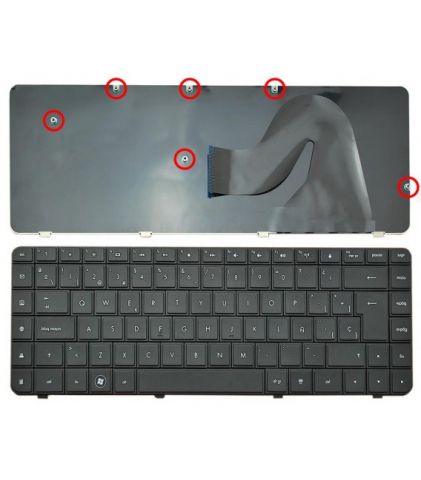 Teclado Notebook HP G62, CQ56 - Español | Clasipar Computadoras - Notebooks - Teclado Notebook HP G62, CQ56 - Español