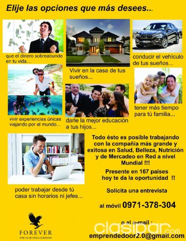 OPORTUNIDAD DE NEGOCIO PARA EMPRENDEDORES !! | Clasipar Marketing - OPORTUNIDAD DE NEGOCIO PARA EMPRENDEDORES !!