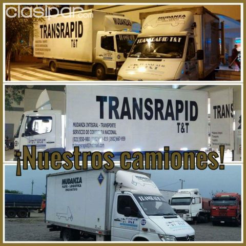 Fletes desde 250.000 Mudanza- Logística | Clasipar Mudanza / Fletes - Fletes desde 250.000 Mudanza- Logística