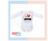BODY MANGAS LARGAS UNISEX CON FRASE BODY MANGAS LARGAS UNISEX CON FRASE