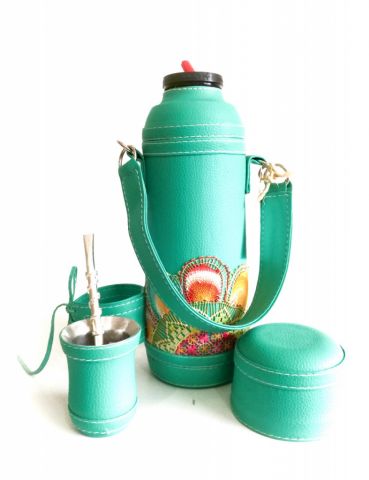 TERMO PARA MATE - DISEÑO ÑANDUTI | Clasipar Otros en hogar, muebles y jardín - TERMO PARA MATE - DISEÑO ÑANDUTI