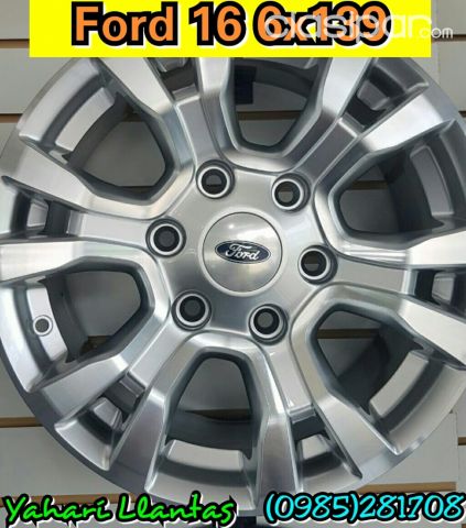 Rematamos llanta Ford 16 6x139. ENVÍOS A TODO EL PAÍS | Clasipar Repuestos y accesorios - Rematamos llanta Ford 16 6x139. ENVÍOS A TODO EL PAÍS