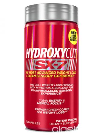 HIDROXYCUT Sx7 | Clasipar Aerobics y fitness - HIDROXYCUT Sx7