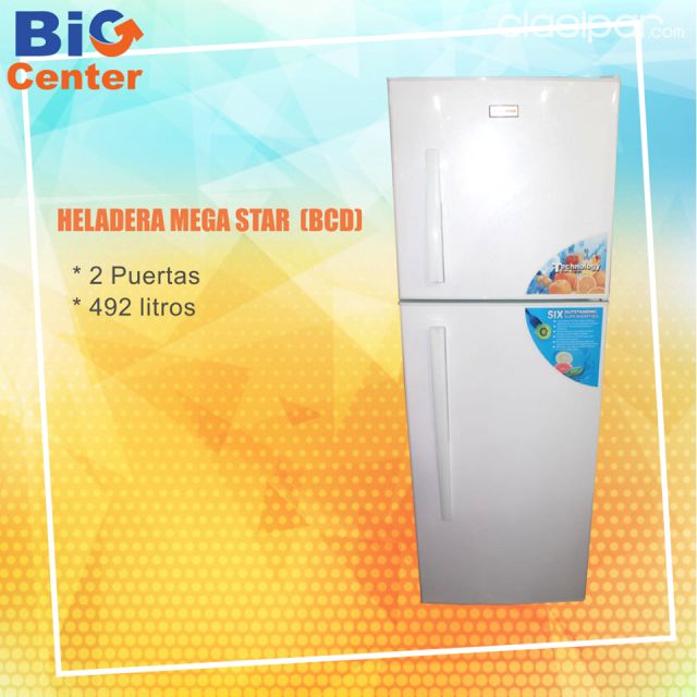 HELADERA MEGA STAR 492 LITROS | Clasipar Electrodomésticos - HELADERA MEGA STAR 492 LITROS