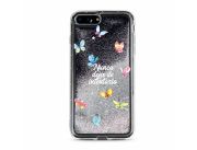 CARCASA GLITTER BORBOLETAS PARA IPHONE 6/6S CARCASA GLITTER BORBOLETAS PARA IPHONE 6/6S