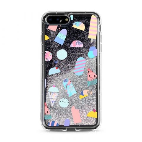CARCASA GLITTER HELADERIA PARA IPHONE 6/6S | Clasipar Accesorios para celulares - CARCASA GLITTER HELADERIA PARA IPHONE 6/6S