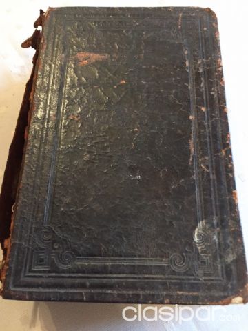Biblias antigüas una de origen aleman y otra española | Clasipar Arte - Antigüedades - Biblias antigüas una de origen aleman y otra española