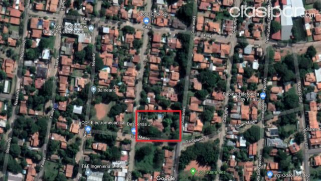 Vendo Casa en propiedad de 2.600m2 con piscina de 9mx5m Lambare zona super el pueblo | Clasipar Casas - Vendo Casa en propiedad de 2.600m2 con piscina de 9mx5m Lambare zona super el pueblo