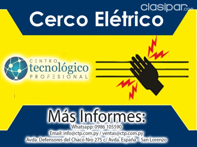 Cerco Eléctrico de Seguridad NO LETAL | Clasipar Oficios / Técnicos / Profesionales - Cerco Eléctrico de Seguridad NO LETAL