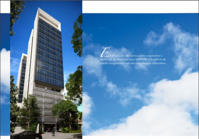 EDIFICIO SKYPARK – AVIADORES DEL CHACO: ELEGANTES OFICINAS CORPORATIVAS EN VENTA | Clasipar Locales / Oficinas / Salones - EDIFICIO SKYPARK – AVIADORES DEL CHACO: ELEGANTES OFICINAS CORPORATIVAS EN VENTA