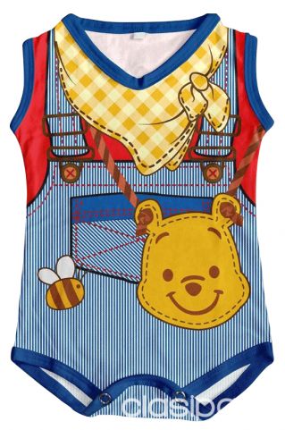 BODY WINNIE DE POOH | Clasipar Ropa para bebés y niños - BODY WINNIE DE POOH