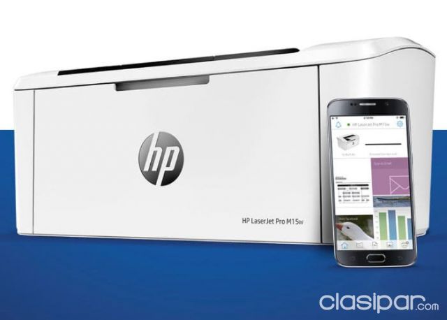 Impresora Láser Hp M15 wifi. Nuevos en caja. Incluye envios. | Clasipar Computadoras - Notebooks - Impresora Láser Hp M15 wifi. Nuevos en caja. Incluye envios.