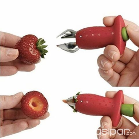 Descorazonador de Frutillas | Clasipar Electrodomésticos - Descorazonador de Frutillas