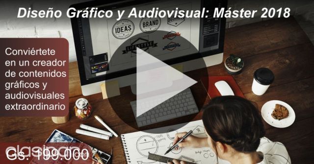 Curso Máster en Diseño Gráfico y Audiovisual | Clasipar Informática / computación - Curso Máster en Diseño Gráfico y Audiovisual