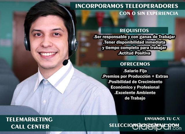 QUERES TRABAJAR Y NO TENÉS EXPERIENCIA? VENÍ CON NOSOTROS!!! | Clasipar Educación - QUERES TRABAJAR Y NO TENÉS EXPERIENCIA? VENÍ CON NOSOTROS!!!