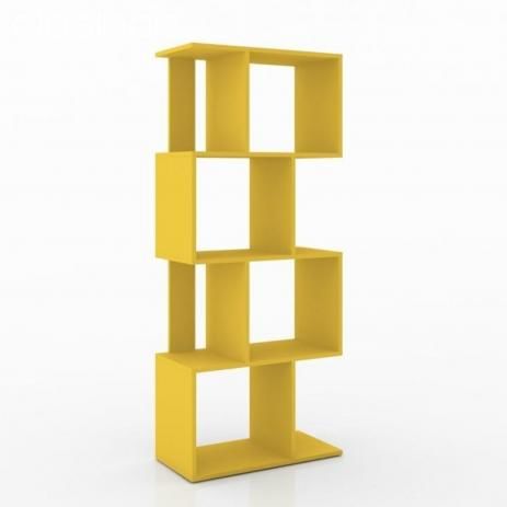 ESTANTE MULTIUSO 209 COLOR AMARILLO | Clasipar Muebles - ESTANTE MULTIUSO 209 COLOR AMARILLO