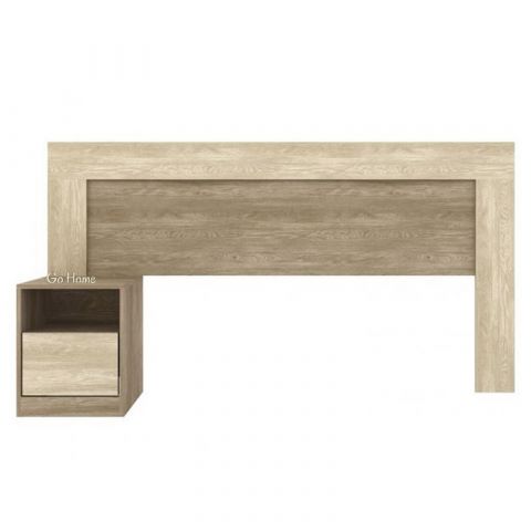 CABECERA LONDÓN COLOR NOGAL / VAINILLA | Clasipar Muebles - CABECERA LONDÓN COLOR NOGAL / VAINILLA