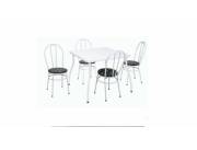 JUEGO DE MESA ARGOLA CON 4 SILLAS JUEGO DE MESA ARGOLA CON 4 SILLAS