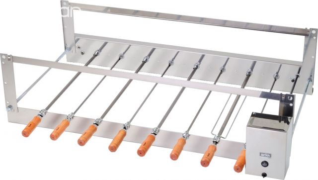 Parrilla con Kit Motorizado ARKE con 8 Asadores | Clasipar Otros en hogar, muebles y jardín - Parrilla con Kit Motorizado ARKE con 8 Asadores