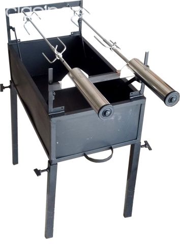 Kit RotarySpeto a Pilas con 2 Asadores - Desmontable | Clasipar Otros en hogar, muebles y jardín - Kit RotarySpeto a Pilas con 2 Asadores - Desmontable