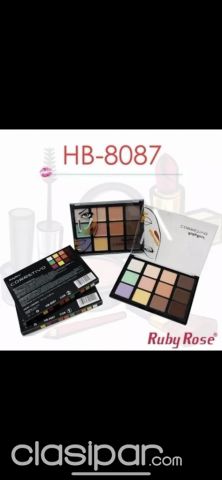 Maquillaje ruby rose | Clasipar Cosméticos - Maquillaje ruby rose