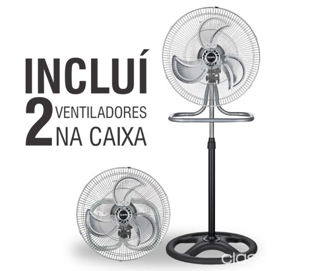 COMBO 2X VENTILADORES DE COLUMNA 3X1 MARCA QUANTA | Clasipar Electrodomésticos - COMBO 2X VENTILADORES DE COLUMNA 3X1 MARCA QUANTA