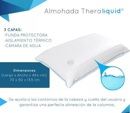 Almohada de Agua Theramart Theraliquid | Clasipar Salud y belleza - Almohada de Agua Theramart Theraliquid
