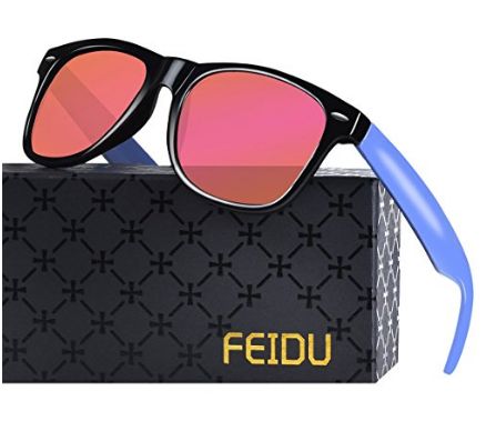 GAFAS DE SOL MARCA FEIDU MOD. 002 COLOR ROSA PLATEADO/NEGRO | Clasipar Relojes - Joyas - Accesorios - GAFAS DE SOL MARCA FEIDU MOD. 002 COLOR ROSA PLATEADO/NEGRO