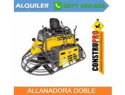 ALQUILO ALLANADORA DOBLE ALQUILO ALLANADORA DOBLE