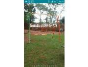 Hamaca calesita y juego de sillones Hamaca calesita y juego de sillones