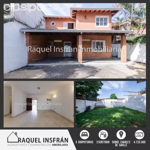Alquilo casa zona Iglesia San Rafael | Clasipar Casas - Alquilo casa zona Iglesia San Rafael