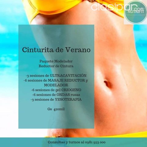 PAQUETE REDUCTOR DE ABDOMEN | Clasipar Belleza / Estética - PAQUETE REDUCTOR DE ABDOMEN