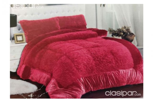 EDREDÓN COLOR GRANATE | Clasipar Otros en hogar, muebles y jardín - EDREDÓN COLOR GRANATE