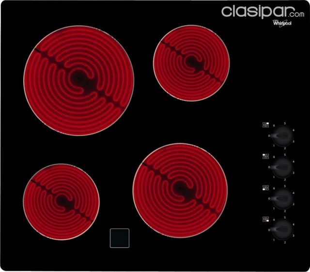 Anafe eléctrico 60 cm – 4 hornallas | Clasipar Electrodomésticos - Anafe eléctrico 60 cm – 4 hornallas