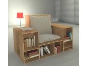 Sillon con compartimientos