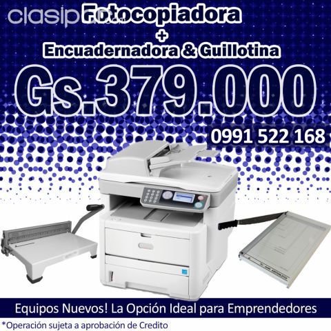 Fotocopiadoras ! Nuevos y Semi-Nuevos ! el mejor precio contado y financiado ! | Clasipar Herramientas para la construcción - Fotocopiadoras ! Nuevos y Semi-Nuevos ! el mejor precio contado y financiado !