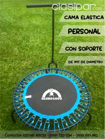 Camas elásticas personal con soporte! | Clasipar Salud y belleza - Camas elásticas personal con soporte!