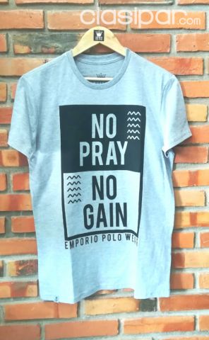 REMERA DE ALGODÓN PARA CABALLERO TALLE G | Clasipar Ropa y calzados - REMERA DE ALGODÓN PARA CABALLERO TALLE G